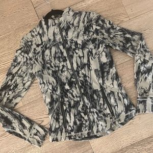 Tie-dye lululemon jacket